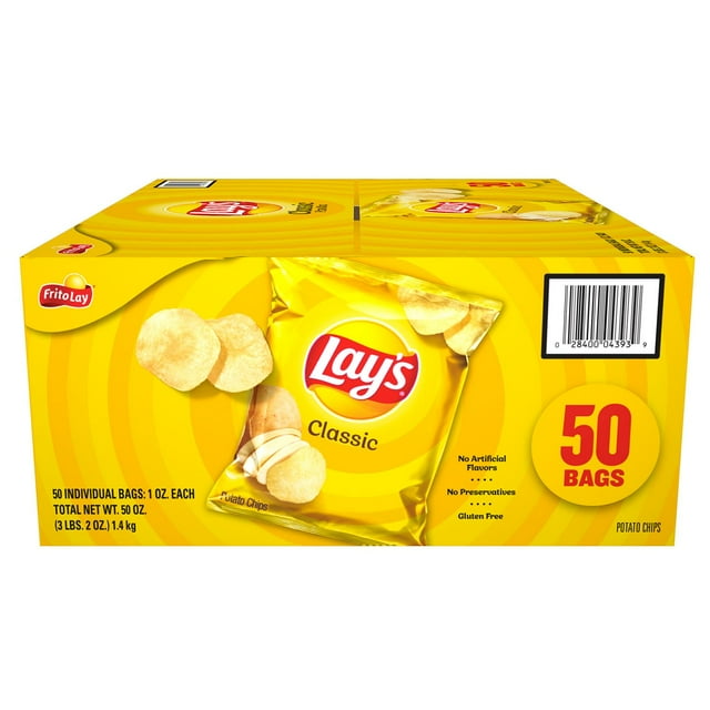 Frito-Lay Potato Chips 1 oz 50-Pack