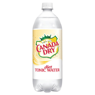 Canada Dry Diet Tonic Water 1 L 15-Pack