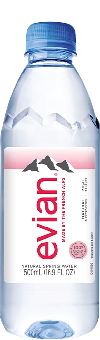 Evian Water 500 ml 24-Pack
