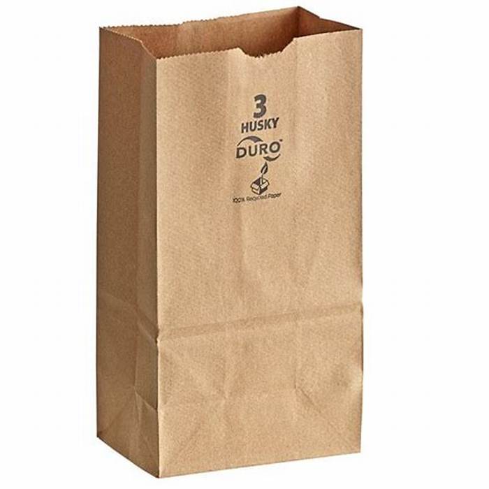 Brown Paper Bag #3 3 lb 500-Count