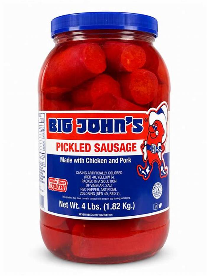 Big John's Pickled Sausage Jar 4 lb