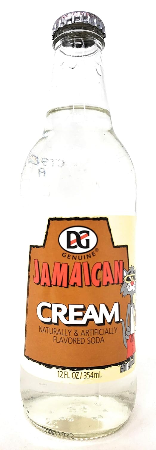 D&G Jamaica Soda Cream Soda 12 oz 24-Pack