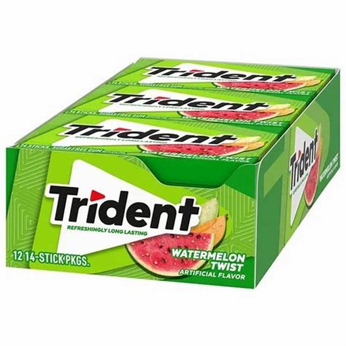 Trident Watermelon Twist 18 Sticks 12-Pack