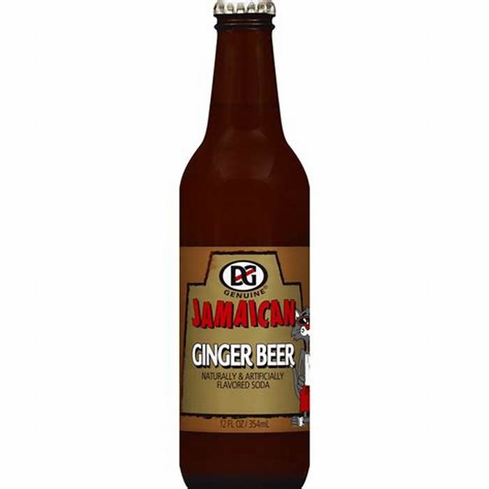 D&G Jamaica Soda Ginger Beer 12 oz 24-Pack