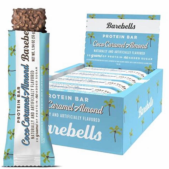 Barebells Protein Bar Coco Caramel Almond 55 g 12-Pack