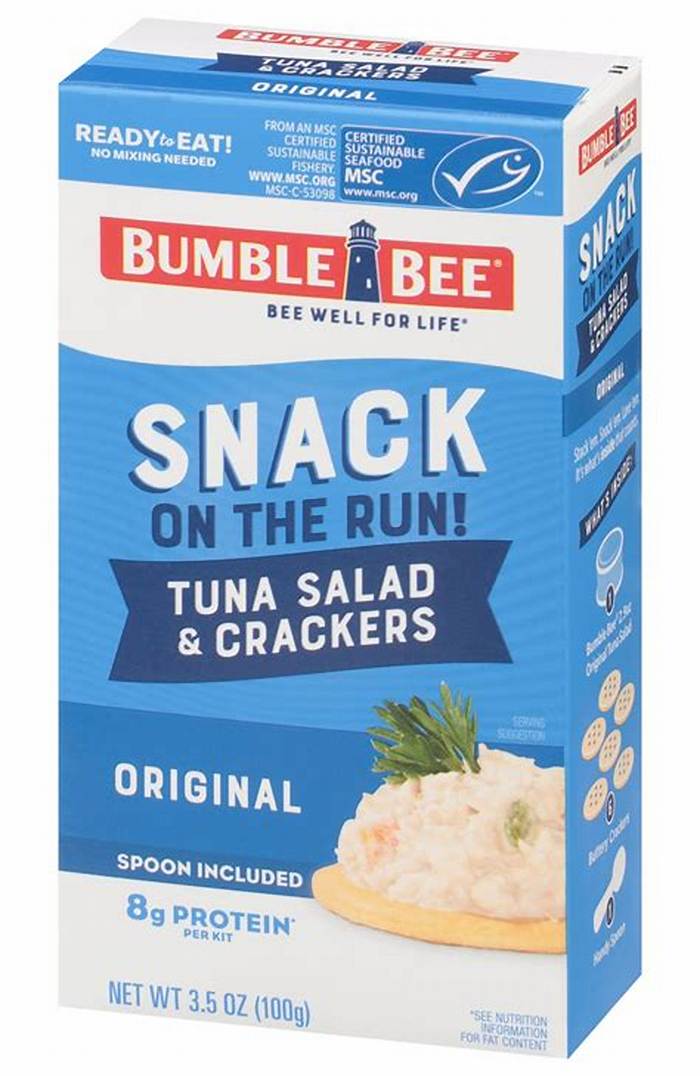 Bumble Bee Tuna Salad with Crackers 3.5 oz 9-Count