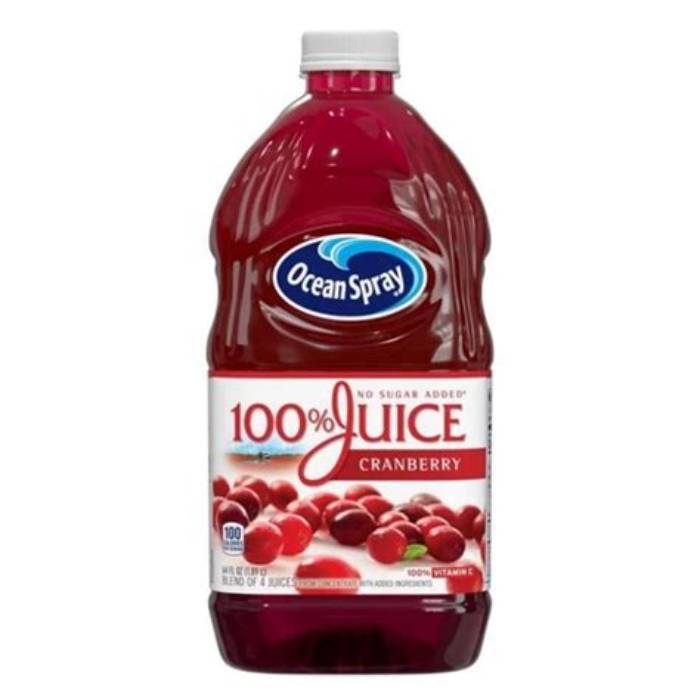 Ocean Spray 100% Cranberry 64 oz 8-Pack