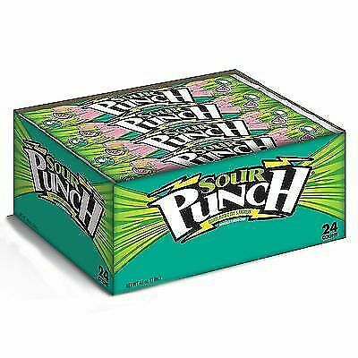 Sour Punch Straws Apple or Watermelon 48 oz 24-Count