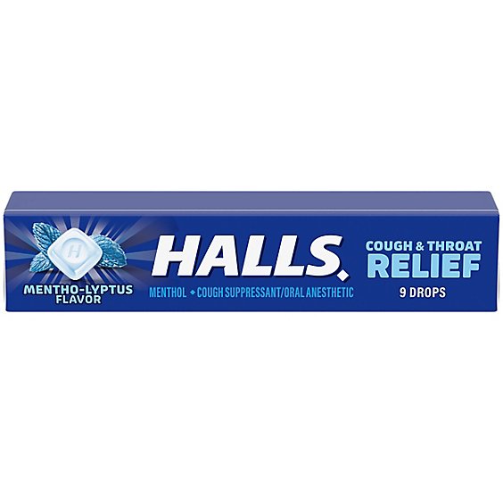 Halls Mentho-Lyptus 9 Drops 20-Pack