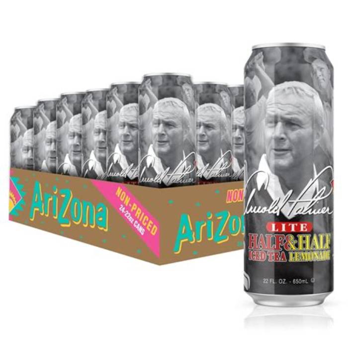 Arizona Arnold Palmer Half & Half Iced Tea Lemonade 23.5 oz 24-Pack