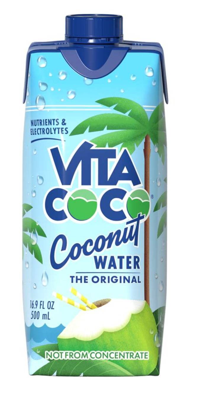 Vita Coco 100% Coconut Juice 17 oz 12-Pack