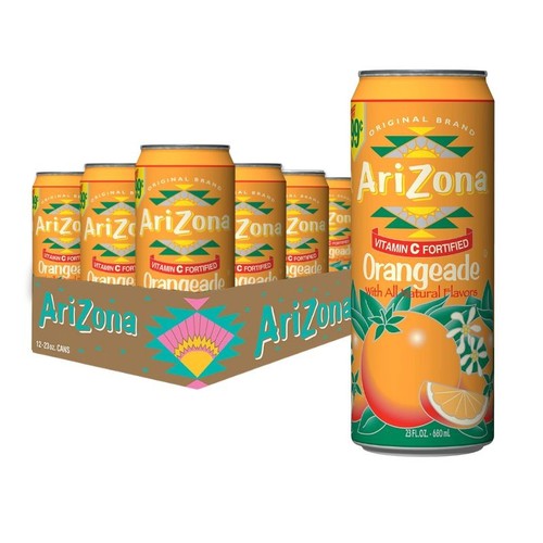 Arizona Orangeade 24 oz 24-Pack