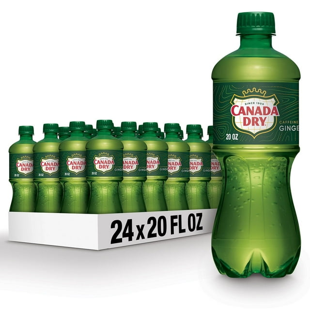 Canada Dry Ginger Ale 20 oz 24-Pack