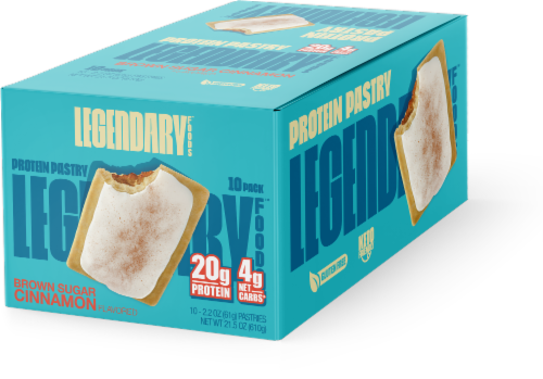 Legendary Protein Pastry Brown Sugar Cinnamon 2.2 oz 10-Pack