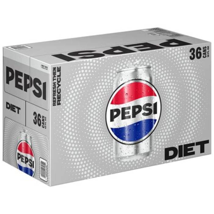 Diet Pepsi Can 36-Pack