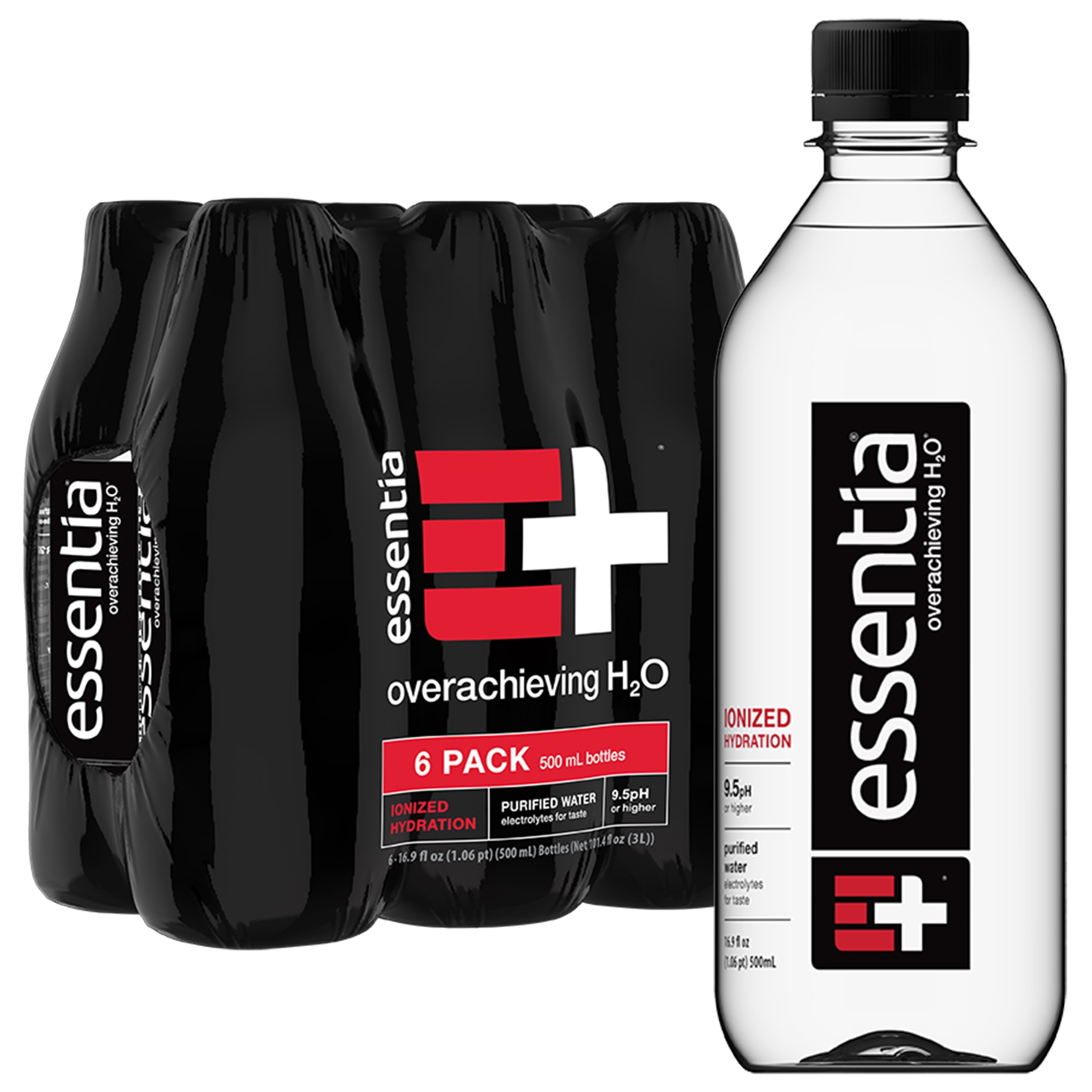 Essentia Alkaline Water 500 ml 4x6-Pack