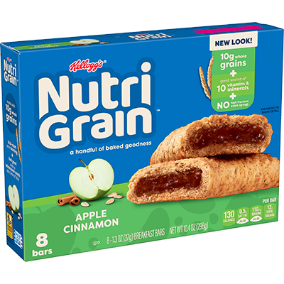 Nutri-Grain Bars Apple Cinnamon 1.3 oz 16-Pack