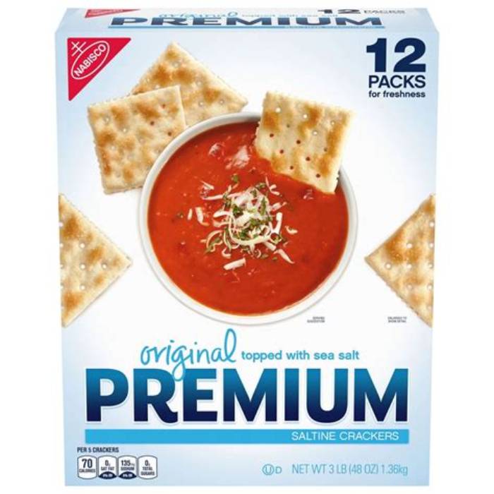 Premium Original Saltines 4 oz 12-Pack