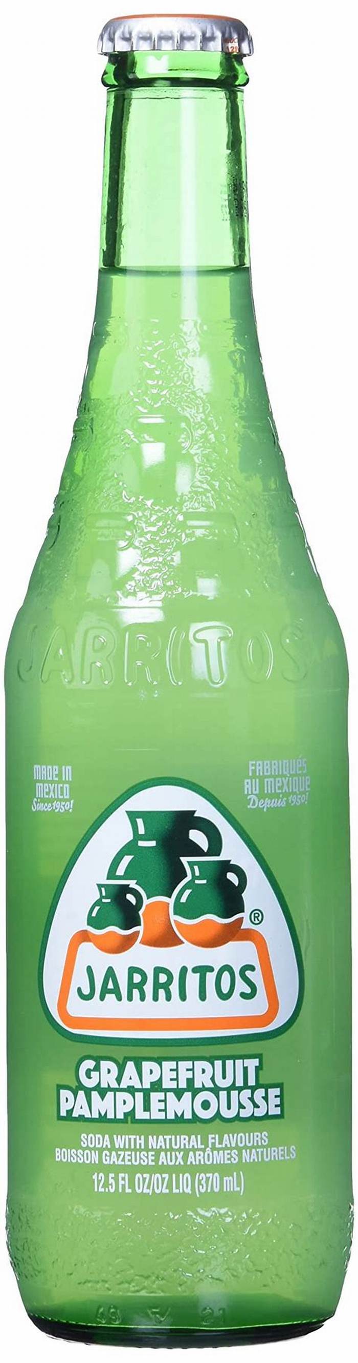 Jarritos Grapefruit Glass 24-Pack
