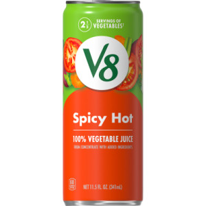 V8 Spicy Hot Vegetable Juice 12 oz 12-Pack