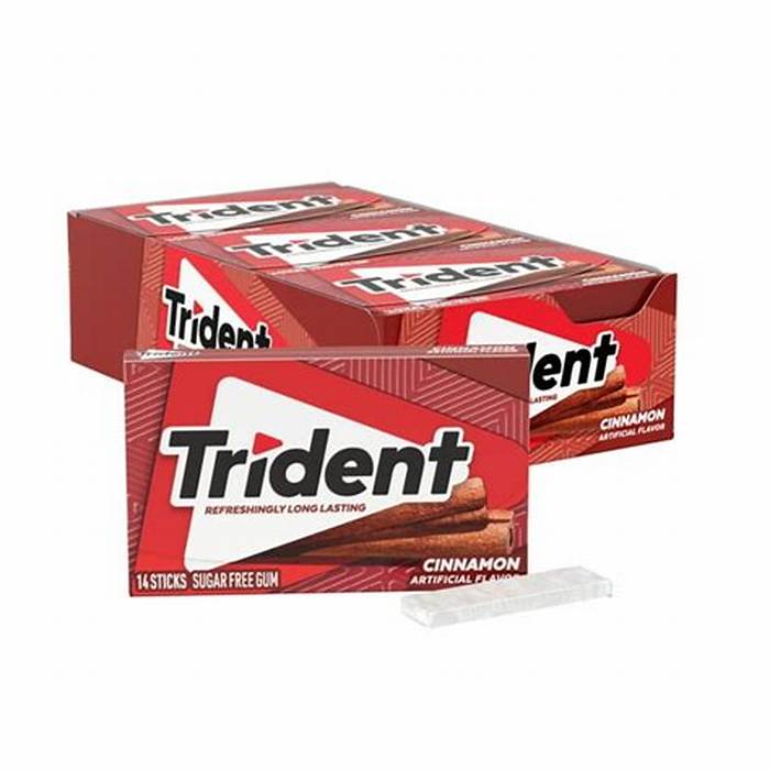 Trident Cinnamon 5 Sticks 18-Pack