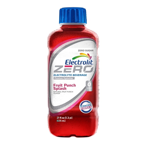 Electrolit Zero Fruit Punch 21 oz 12-Pack