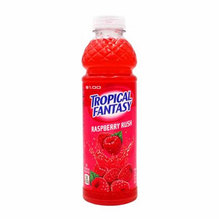 Tropical Fantasy Raspberry Rush 23.5 oz 24-Pack