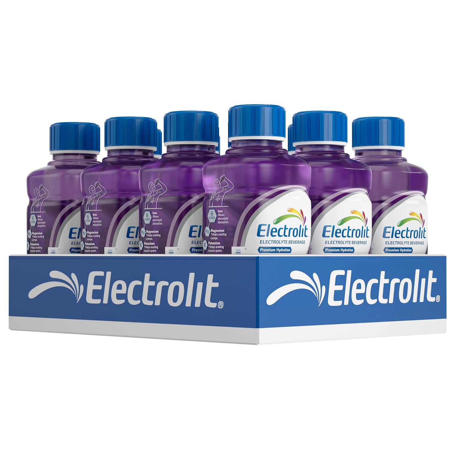 Electrolit Grape 21 oz 12-Pack