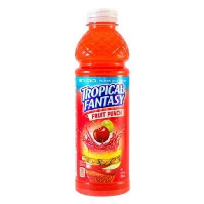Tropical Fantasy Fruit Punch 23.5 oz 24-Pack