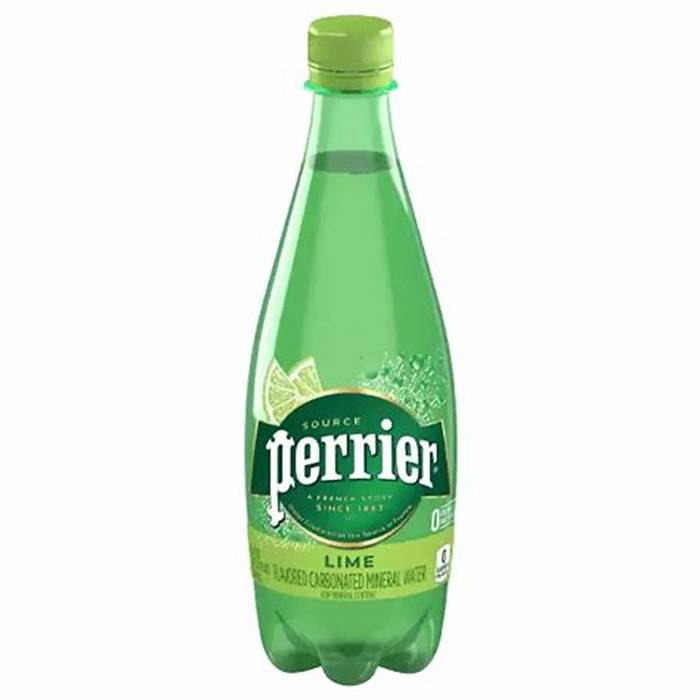 Perrier Lime Plastic Bottle 500 ml 24-Pack