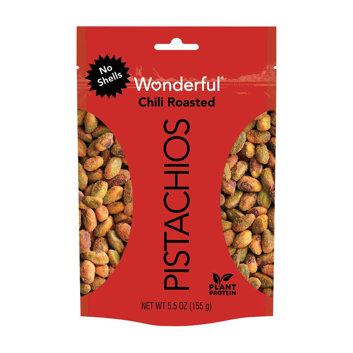 Wonderful Pistachios No Shells Chili Roasted 5.5 oz 10-Count