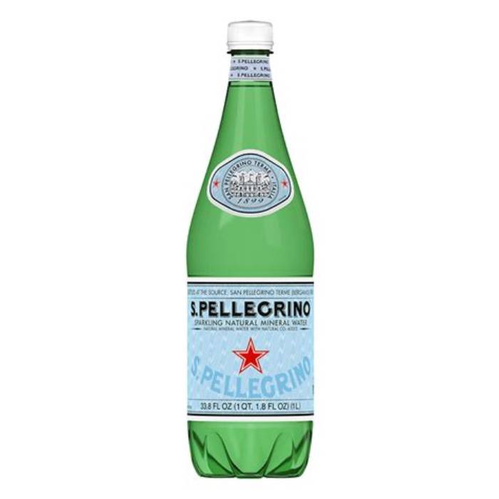 San Pellegrino Plastic Bottle 1 L (33.8 oz) 12-Pack