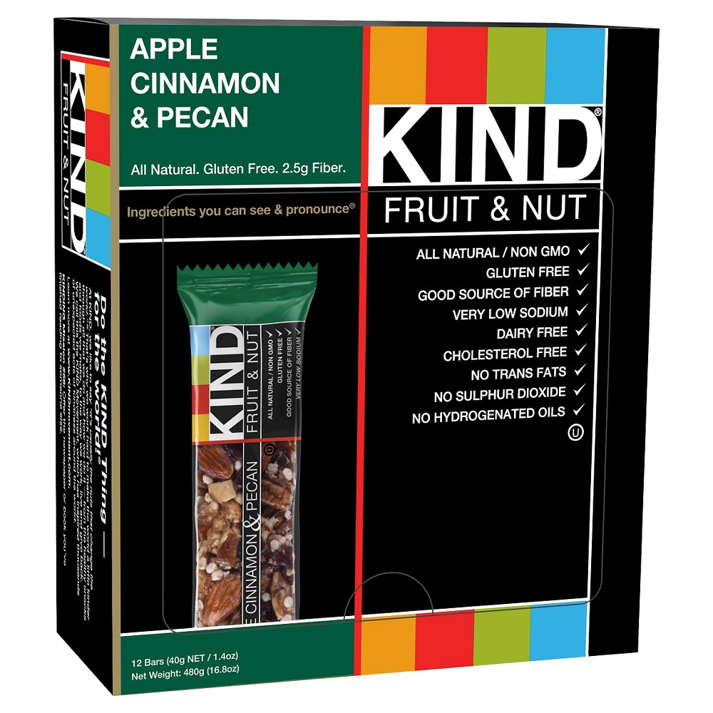 Kind Bars Apple Cinnamon & Pecan 40 g 12-Pack