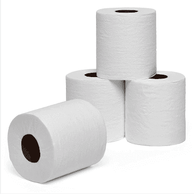 True Grade Toilet Tissue 2-Ply 375 Sheets 4-Roll 12-Pack
