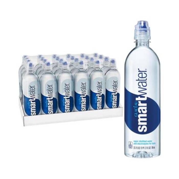 Smartwater Sport Cap 23.7 oz (700 ml) 24-Pack