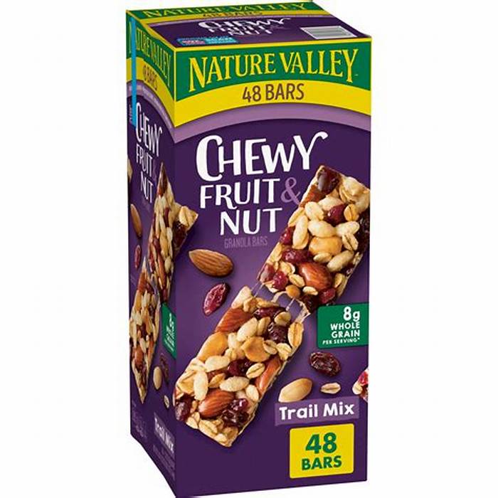Nature Valley Chewy Fruit & Nut Trail Mix Bar 1.2 oz 48-Pack