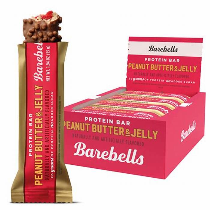 Barebells Protein Bar Peanut Butter & Jelly 55 g 12-Pack