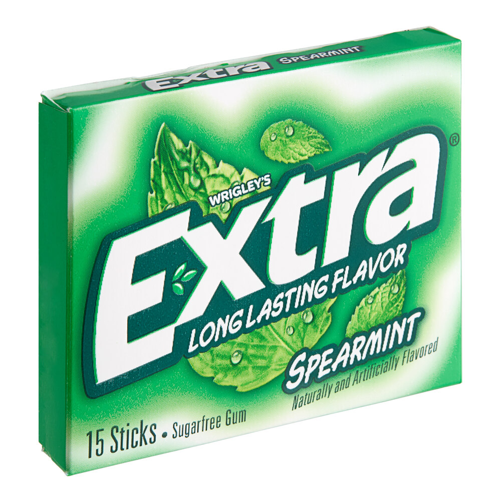 Extra Spearmint 15 Sticks 10-Pack