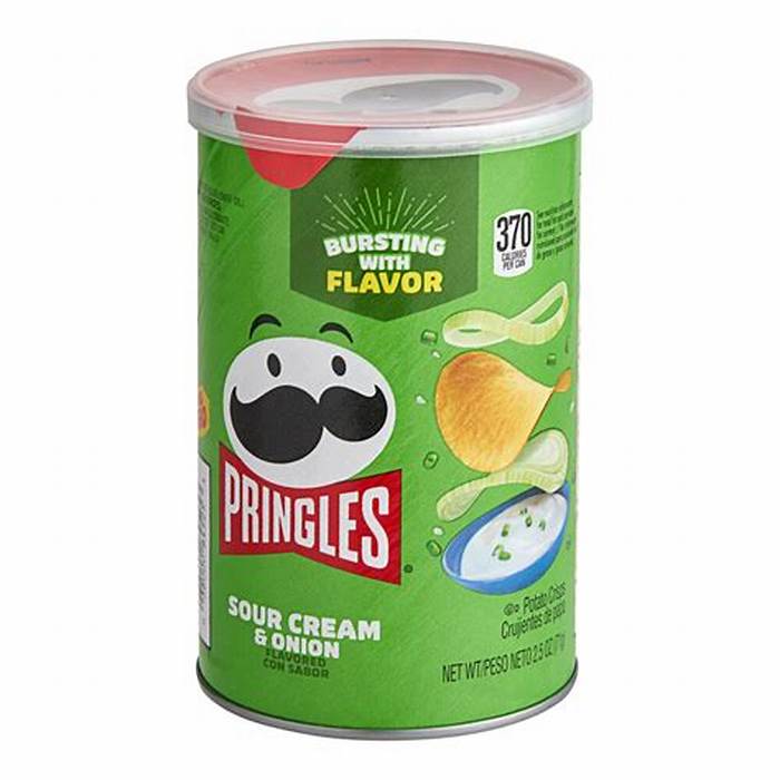 Pringles Sour Cream & Onion 2.5 oz 12-Pack
