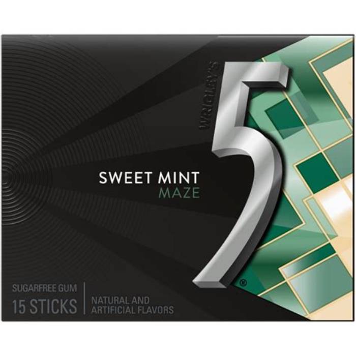 5 Gum Maze 15 Sticks 10-Pack