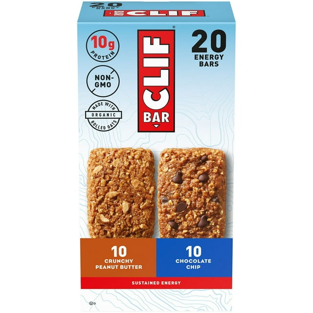 Clif Bar Variety Pack 2.4 oz 20-Pack