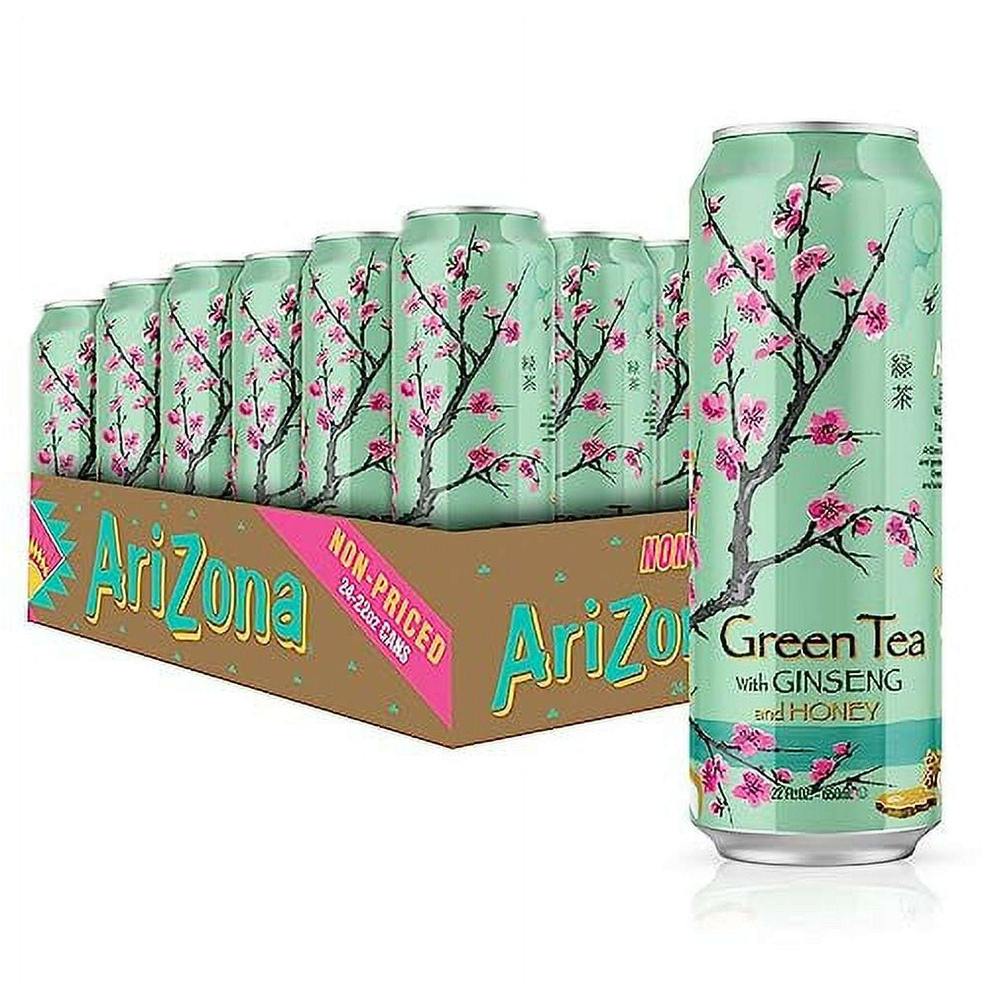 Arizona Green Tea with Honey 23.5 oz 24-Pack