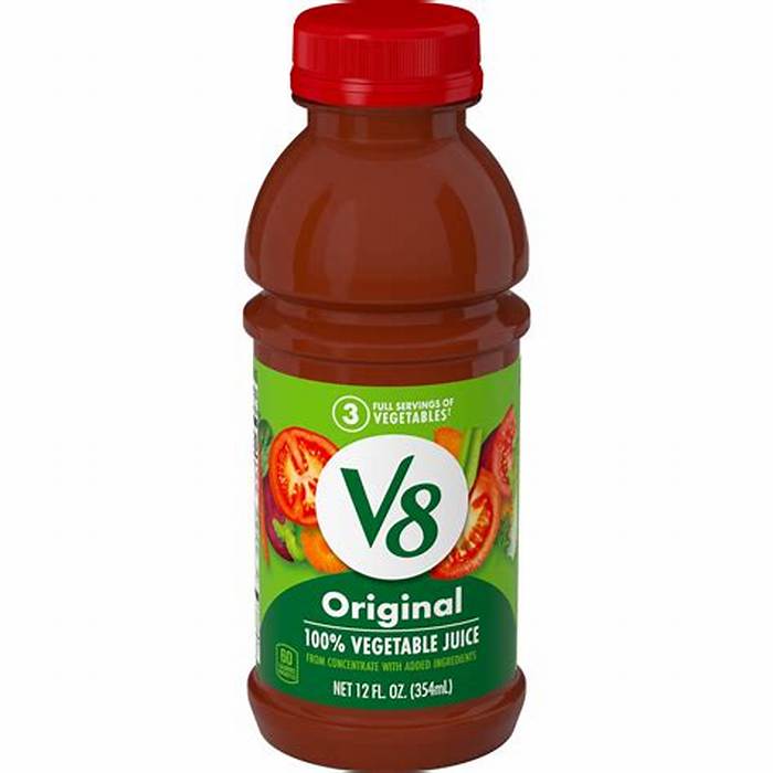 V8 Original Vegetable Juice Plastic Bottle 12 oz 12-Pack
