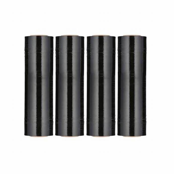 Stretch Wrap Black 18 x 1000 85 ga 4 Rolls