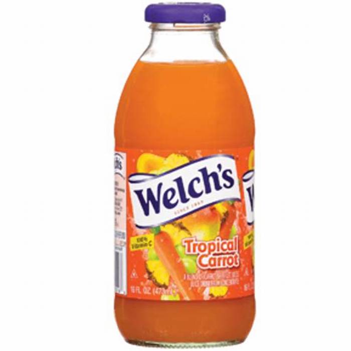Welch's Tropical Carrot 16 oz 12-Pack