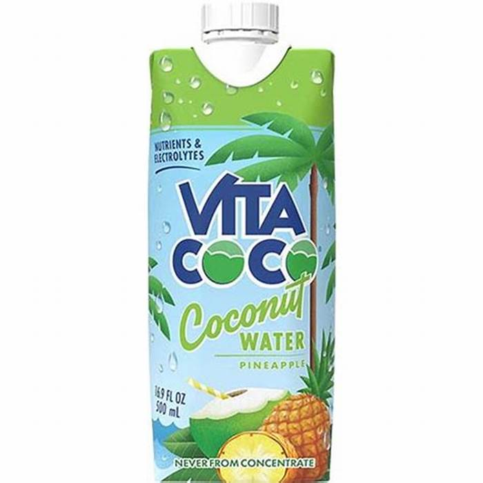 Vita Coco Pineapple Coconut Juice 17 oz 12-Pack