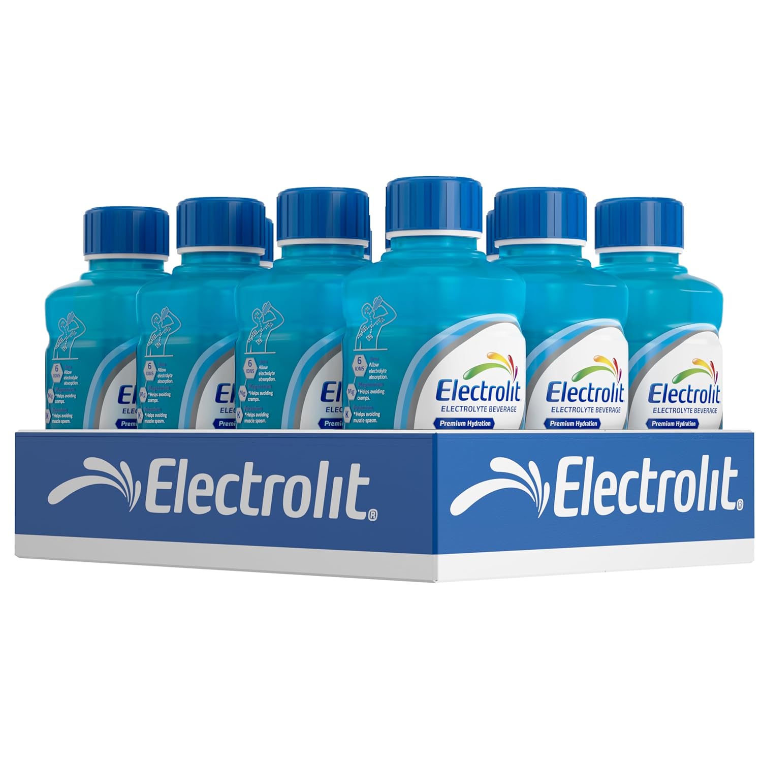 Electrolit Blue Raspberry 21 oz 12-Pack