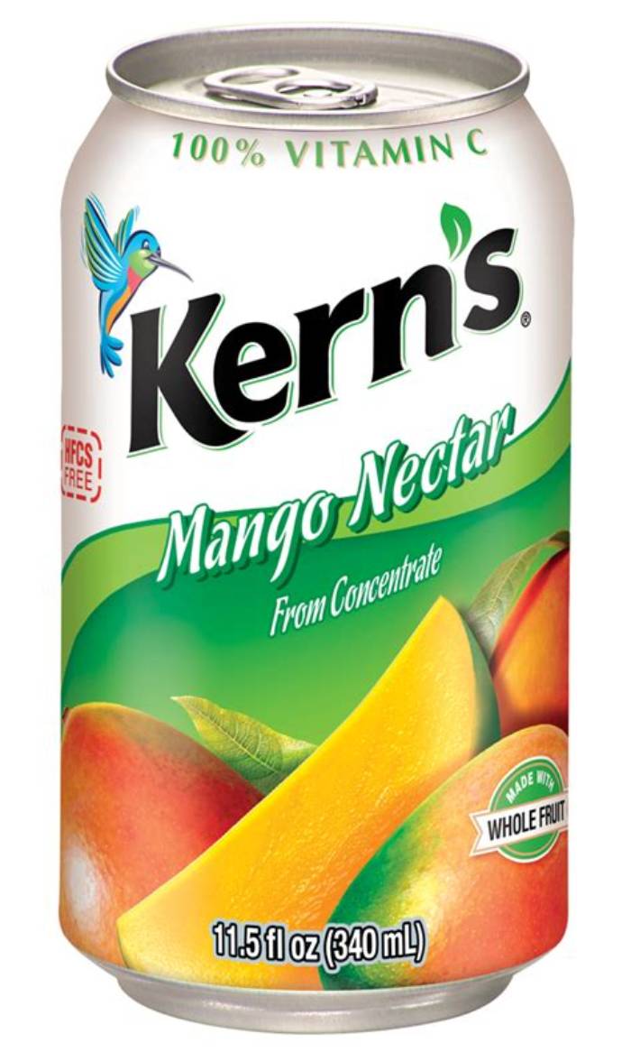 Kern's Nectar Mango 11 oz 24-Pack