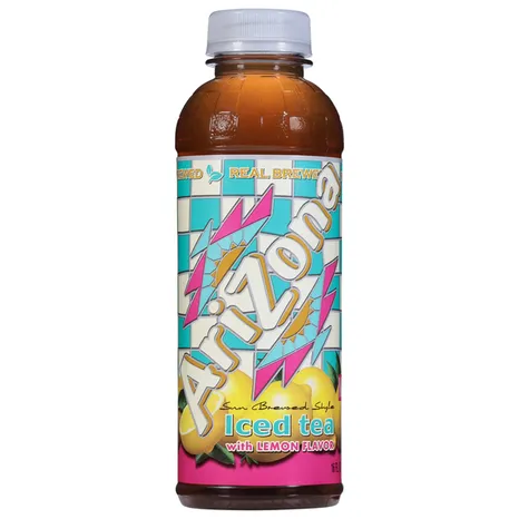 Arizona Lemon Tea Plastic Bottle 16 oz 24-Pack