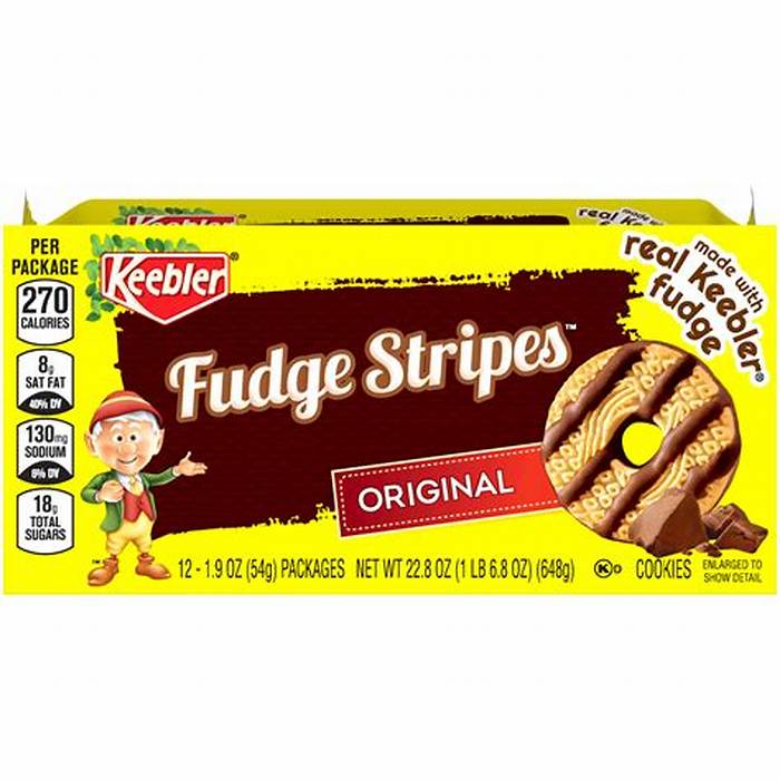 Keebler Fudge Stripes Cookies 1.9 oz 12-Pack